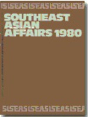cover image of Southeast Asian Affairs 1980